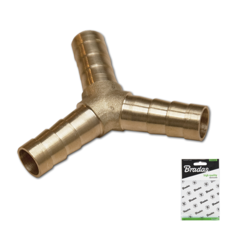 Y formos jungtis 10 mm žarnai, ŽALVARIS -SE1W-2Y10