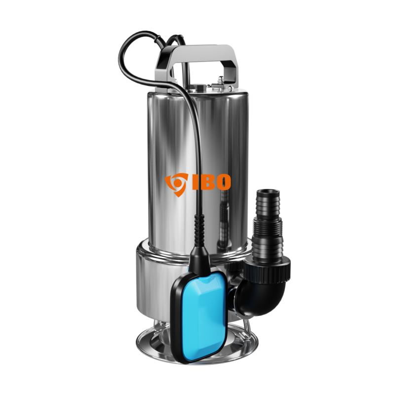 IP 1100 nerūdijančio plieno (1,1 kW, 230 V) panardinamasis siurblys su plūduriu