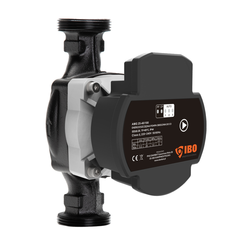 AMG 25-40/180 cirkuliacinis siurblys su PWM laikikliu ir varžtais