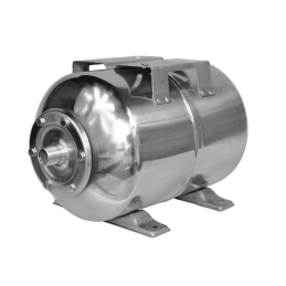 Diafragminis bakas 24 Inox horizontalus