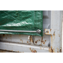 BUNGEE HOOK plieninis kabliukas, pilkas -BCDIY-H1-B