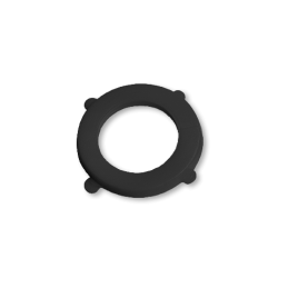 BLACK LINE tarpinė 3/4 colio JUODAM jungimui - 50 vnt. -ECO-UB502