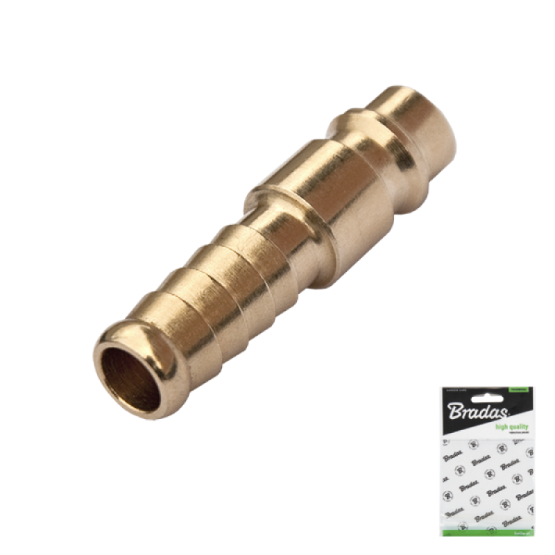 Kamštis su įmova žarnai 12,5 mm, žalvaris -SE2W-4PH