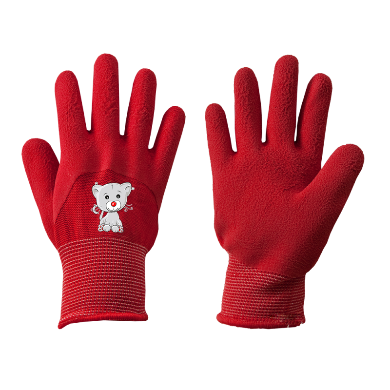 KITTY latekso apsauginės pirštinės, 4 dydis -RWDKI4