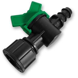 GW 3/4" vožtuvas, 20 mm žarnos kištukas -DSWZ12-2034L