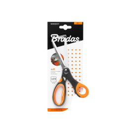 SOFT universalios žirklės 177 mm -DIY-SC202/177-B
