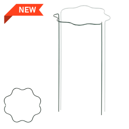 Banguotas žiedinis augalų laikiklis, 1/2 apskritimo, skersmuo 30 cm / aukštis 55 cm -TYRP4F3055