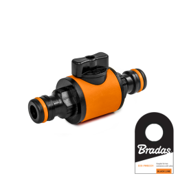 BLACK LINE antgalis 2 greito prijungimo jungtims su vožtuvu ir etikete -ECO-PWB2231