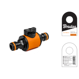 BLACK LINE antgalis 2 greito prijungimo jungtims su vožtuvu ir etikete -ECO-PWB2231