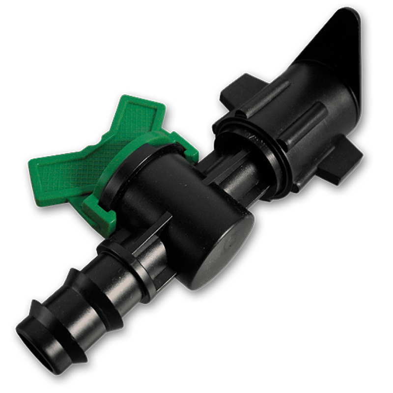 Plokščios žarnos jungtis su vožtuvu, 20 mm žarnos jungtis -DSWZ15-20L