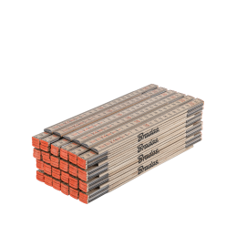 MEDINĖ sulankstoma liniuotė 1 m -DIY-MFW11WD/24BOX