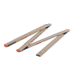 MEDINĖ sulankstoma liniuotė 1 m -DIY-MFW11WD/24BOX