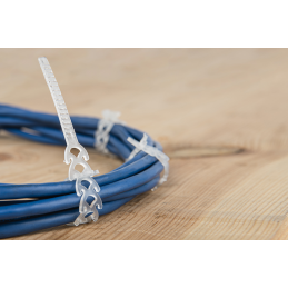 DAUGIAFUNKCĖ daugkartinio naudojimo guminė juosta 10 x 300 mm, neutrali - 20 vnt. -TS1310300N/20