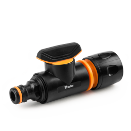 BLACK LINE vožtuvas su jungtimi ir greito prijungimo jungtimi -ECO-PWB2241