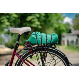 Elastinė guma dviračių laikikliui BUNGEE SPIDER HOOK, juoda -BCH2-12X4060-BCRD-B