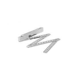 Sulankstoma liniuotė ABS 1 m -DIY-MFP11WH/S