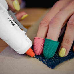 Karštų klijų guminė pirštų apsauga -DIY-GFG01/6