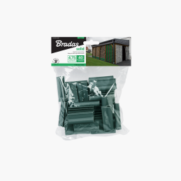 SOLID tvoros juostos spaustukai - žali -TOBKS4740GR