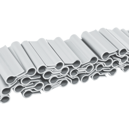 SOLID tvoros juostos spaustukai - šviesiai pilki -TOBKS4740LGY