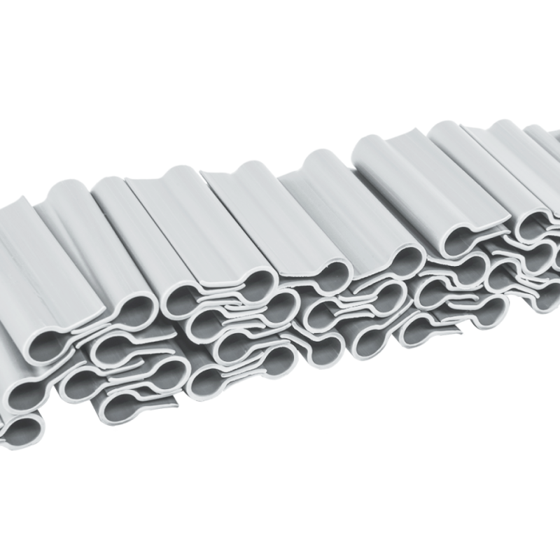 SOLID tvoros juostos spaustukai - šviesiai pilki -TOBKS4740LGY