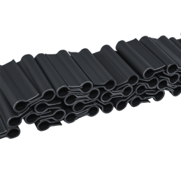 SOLID tvoros juostos spaustukai - tamsiai pilki -TOBKS4740DGY