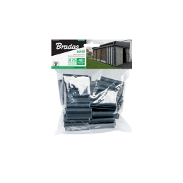 SOLID tvoros juostos spaustukai - tamsiai pilki -TOBKS4740DGY