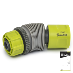 LIME LINE 1/2" greito prijungimo jungtis su ribotuvu ir kampo reguliavimu -LE-02142K