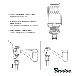BLACK LINE universali čiaupo jungtis -ECO-4129