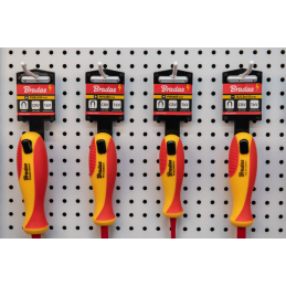 Izoliuotas kryžminis atsuktuvas PH0 60 mm 1kV -DIY-PH110060-V