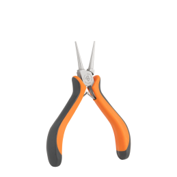 MINI replės apvaliomis nosimis, 130 mm, nikeliuotos -DIY-PL2016/4