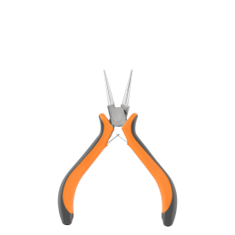 MINI replės apvaliomis nosimis, 130 mm, nikeliuotos -DIY-PL2016/4