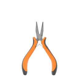 MINI plokščios replės, 125 mm, nikeliuotos -DIY-PL2017/4