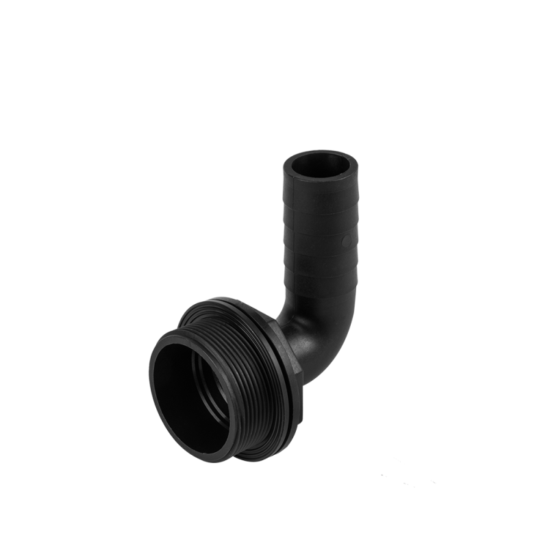 PIN LUG alkūnės jungtis GZ 2" 1 1/4" žarnai - PP + tarpinė -ZP09-M200HT125G