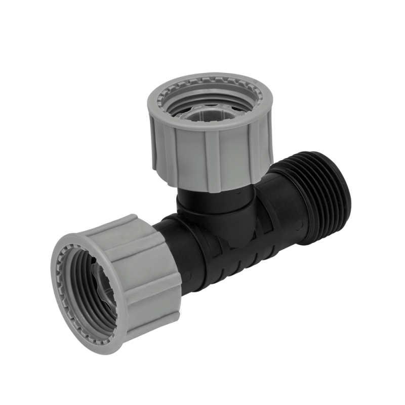 T formos jungtis vožtuvų kolektoriams GZ1" / GW1" / GW1 -DSRAKZTM1F1F1