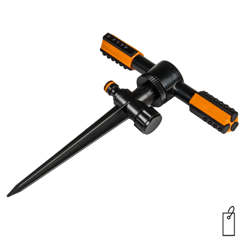 BLACK LINE 2 svirčių purkštuvas su plastikiniu smaigaliu DUO -ECO-TS1010