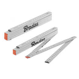 MEDINĖ sulankstoma liniuotė 2 m -DIY-MFW22WH/10BOX