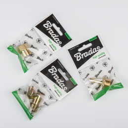 Dviejų dalių jungtis GW 21.8mm L / 9-10mm ŽALVARIS -PRA7W