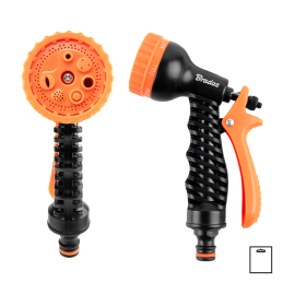 BLACK LINE 7 funkcijų plastikinis purškimo pistoletas -ECO-2109K