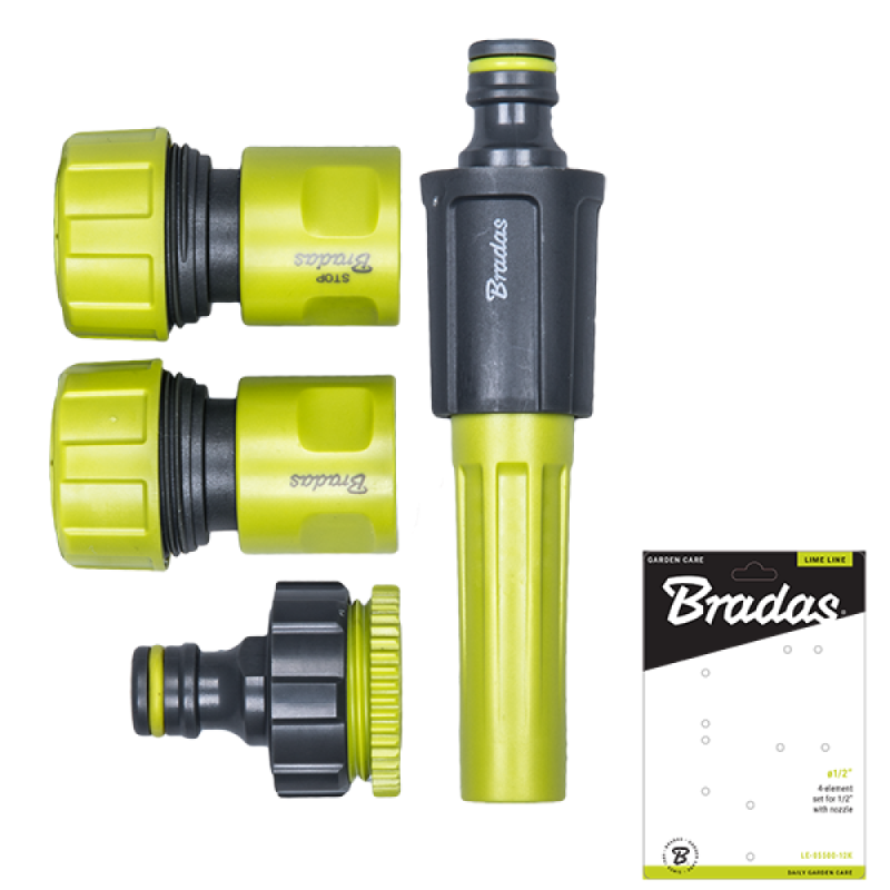 LIME LINE 4 dalių purkštuvų rinkinys 3/4 -LE-05500-34K