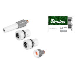 WHITE LINE 4 dalių rinkinys 3/4 colio žarnai -WL-5500-34