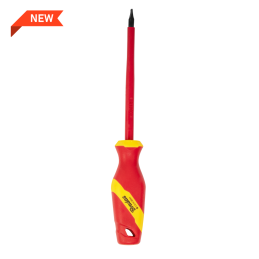 Izoliuotas plokščias atsuktuvas SL5.5/125mm 1kV -DIY-SL1255125-V