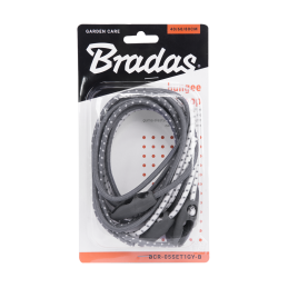 REGULIUOJAMAS BUNGEE CORD elastinių juostų rinkinys su reguliuojamais matmenimis -BCR-05SET1GY-B