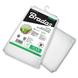 Agrotekstilė 17g spyruoklinė balta, 1,6 x 15m -AWW1716015