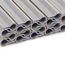 Tvoros juostų/tinklo spaustukai 19 cm - šviesiai pilki -TOBKTS1920LGY