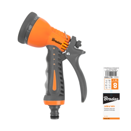 GOLD LINE 8 funkcijų pistoletas ZEBRA TWIN -GL7203