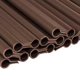 SOLID tvoros juostos spaustukai - rudi -TOBKS1920BR