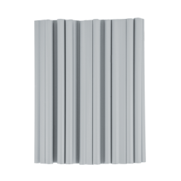 SOLID tvoros juostos spaustukai - šviesiai pilki -TOBKS1920LGY