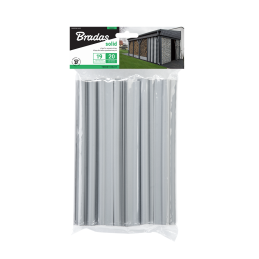 SOLID tvoros juostos spaustukai - šviesiai pilki -TOBKS1920LGY