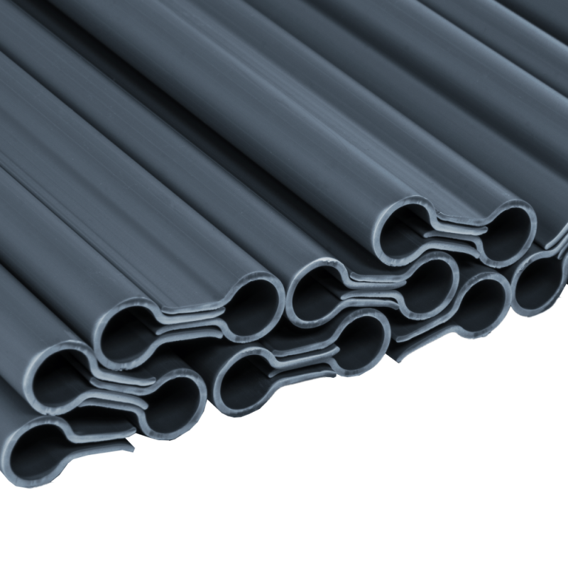 SOLID tvoros juostos spaustukai - pilki -TOBKS1920GY