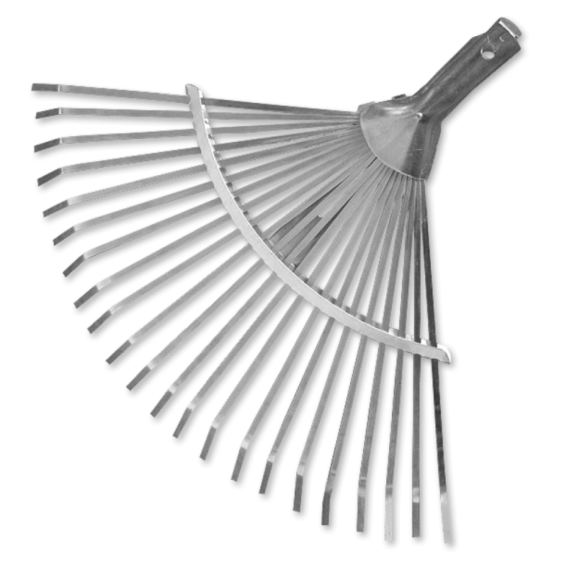 Metalinis ventiliatoriaus grėblys, reguliuojamas, be rankenos -KT-W008A